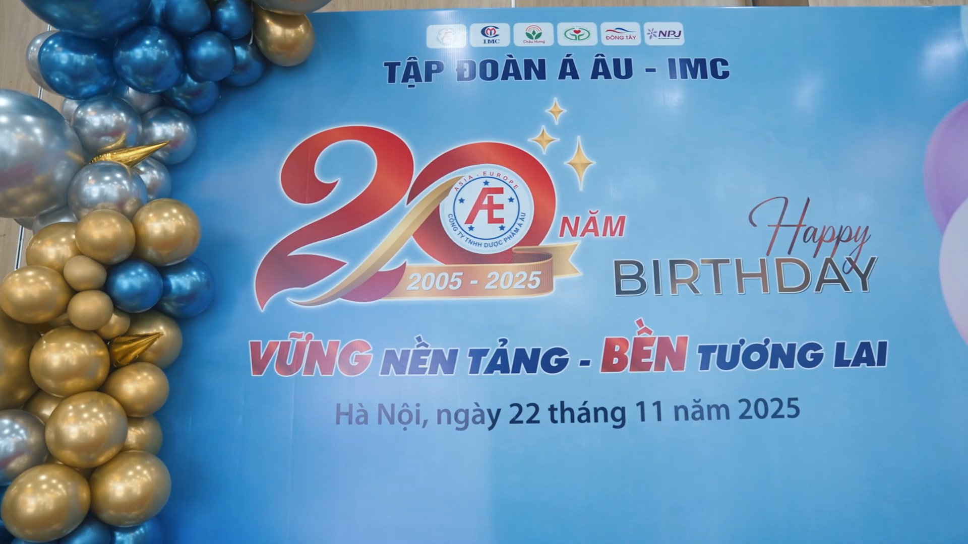 Highlight sinh nhật Á Âu 20 năm – Vững nền tảng, bền tương lai